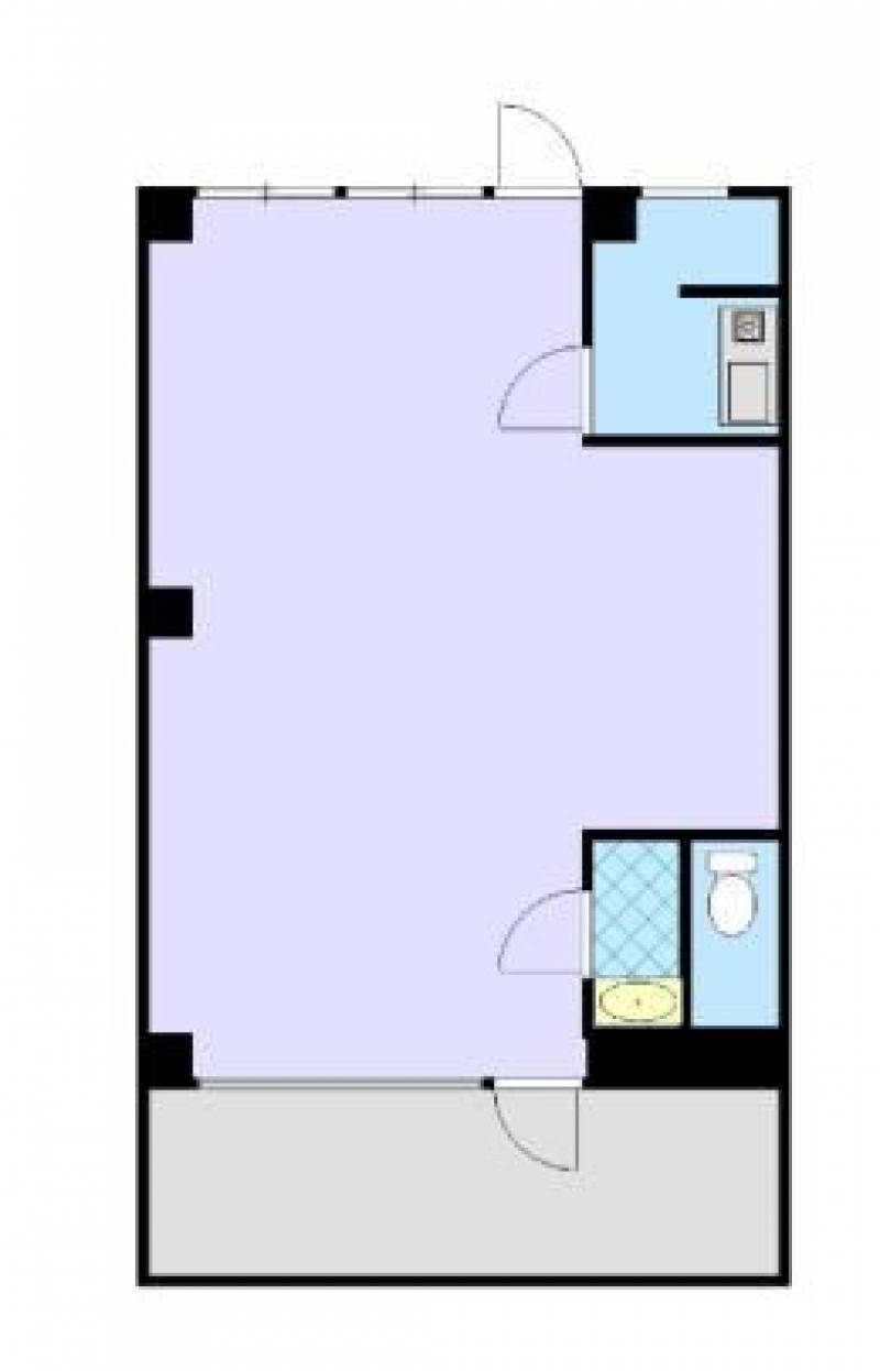 駅前ビルテナント 　川之江の賃貸テナント Gの間取り画像