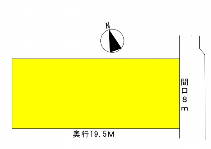 四国中央市三島金子 の区画図