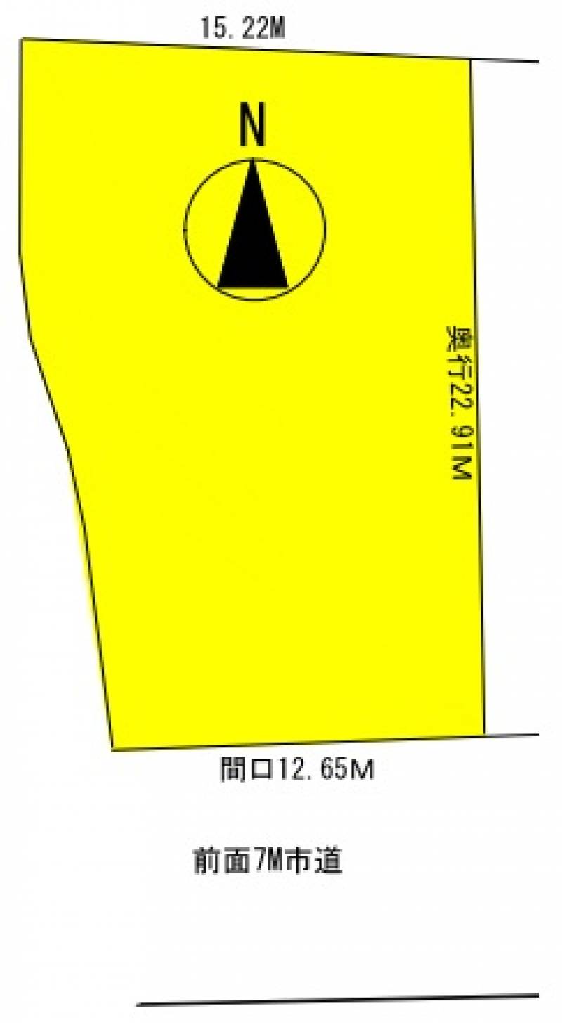 四国中央市土居町小林 小林分譲地の区画図