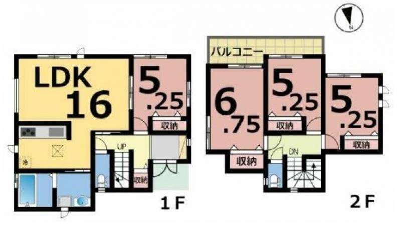 松山市西垣生町 一戸建 C号地の間取り画像