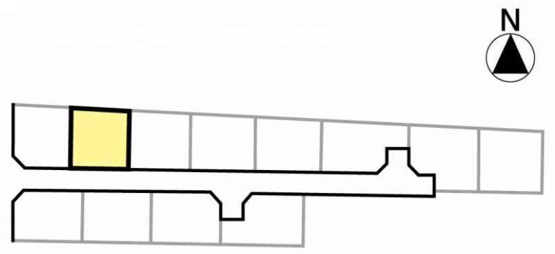 松山市富久町 2号地の区画図