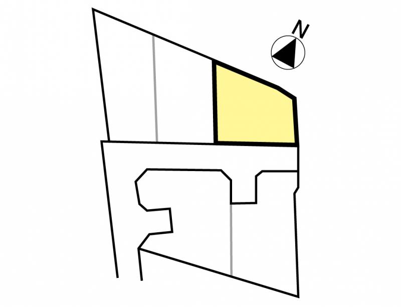 四国中央市中曽根町 2号地の区画図