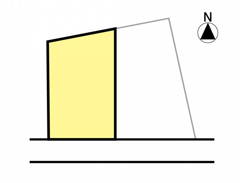 伊予郡松前町神崎 【限定2区画】西側の区画図