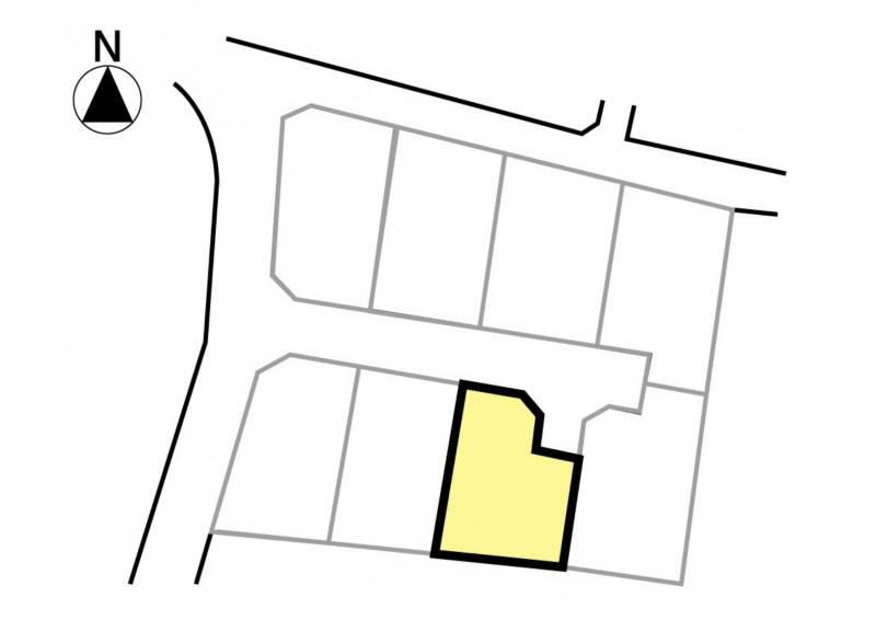 伊予郡砥部町麻生 6号地の区画図