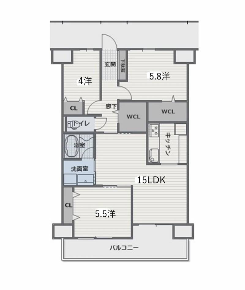 ビ・ウェルフレックス北本町 の間取り画像