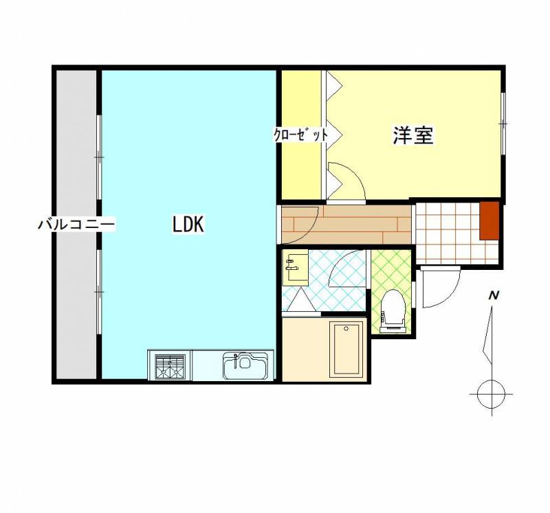 ASハイライン 302 の間取り画像