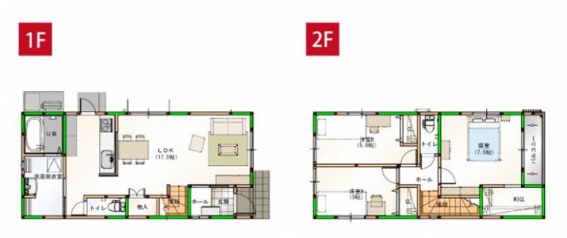 高知市介良乙 一戸建 の間取り画像