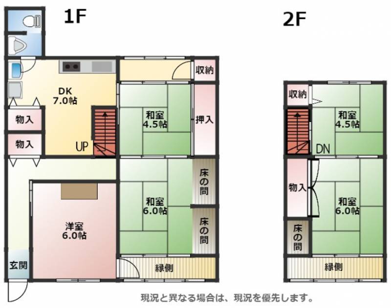 高知市東石立町 一戸建 の間取り画像