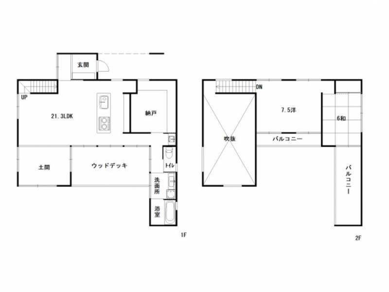 香南市野市町東野 一戸建 の間取り画像