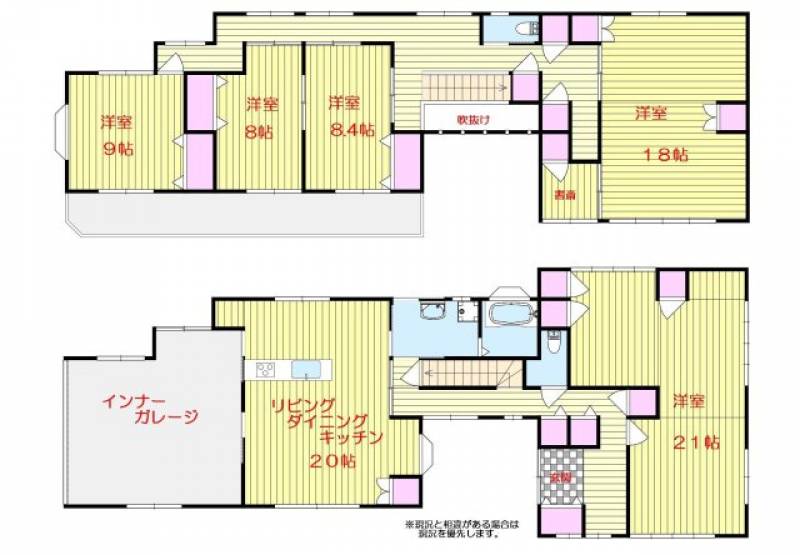 南国市久礼田 一戸建 の間取り画像