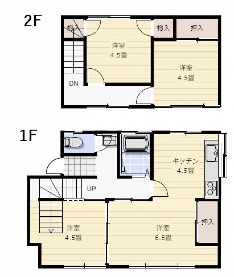 吾川郡いの町 一戸建 の間取り画像