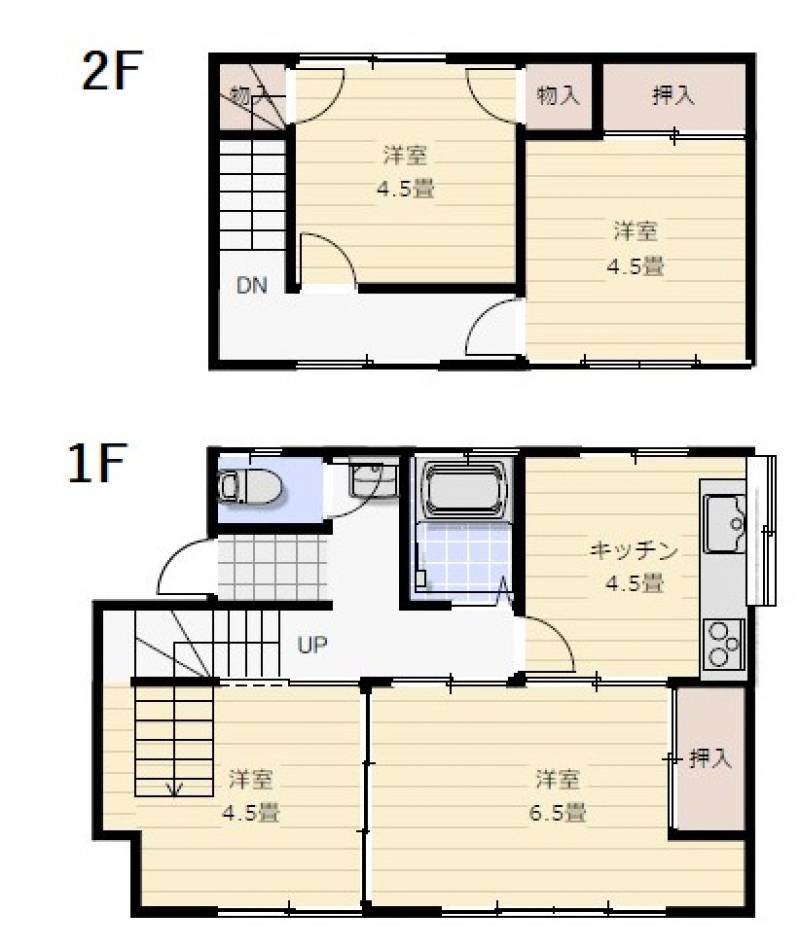 吾川郡いの町 一戸建 の間取り画像