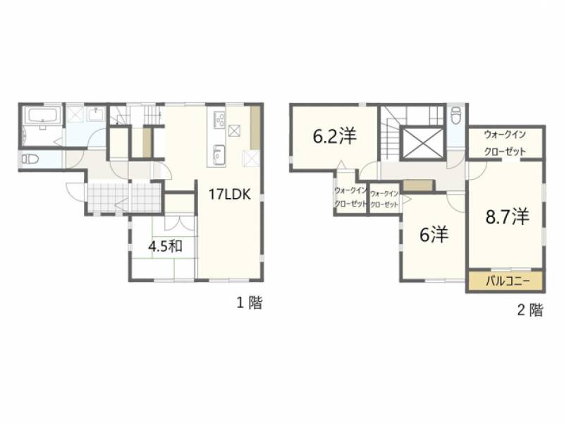 南国市篠原 一戸建 の間取り画像