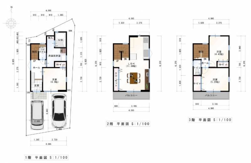 高知市薊野西町 一戸建 の間取り画像