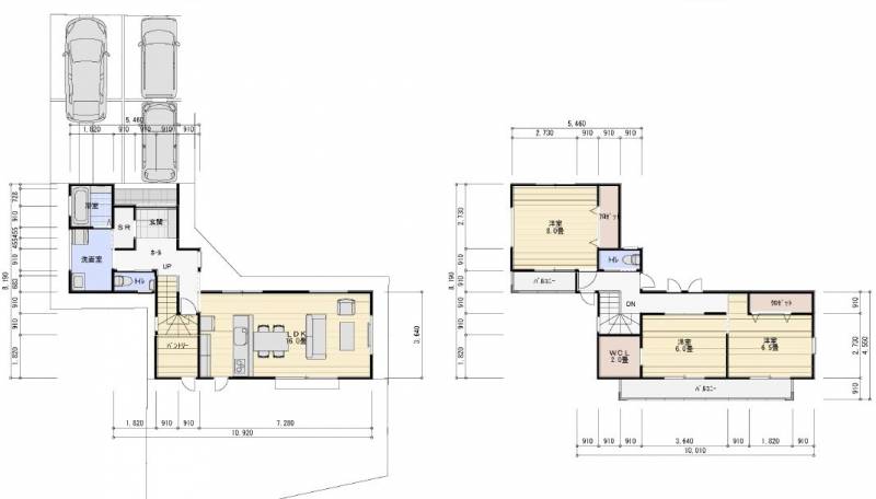 高知市南久万 一戸建 の間取り画像