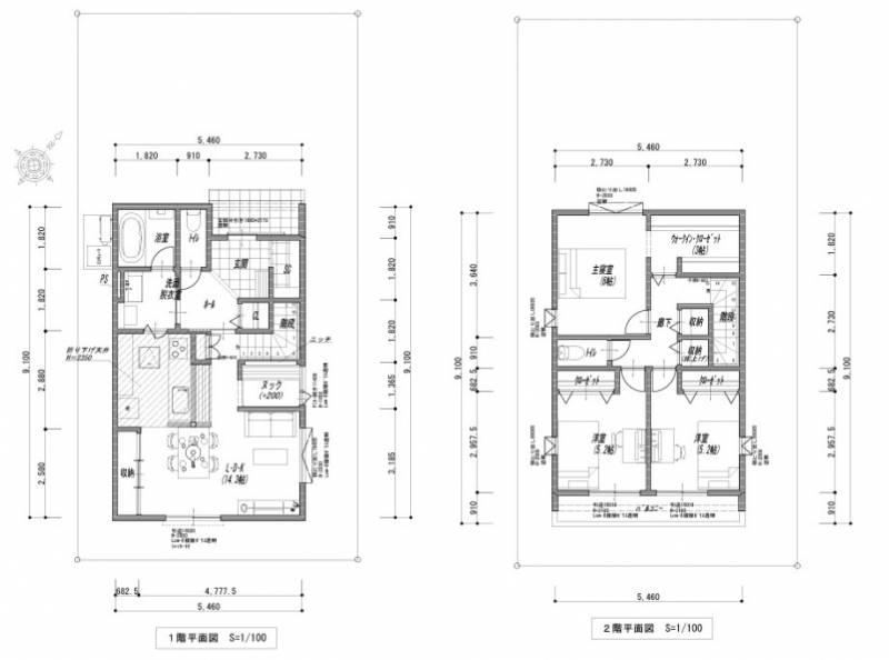 高知市朝倉西町 一戸建 の間取り画像