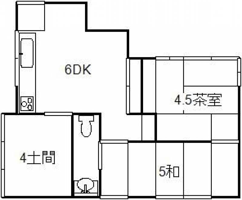 高知市新本町 一戸建 の間取り画像