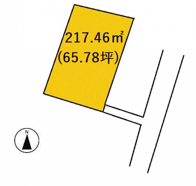 香南市野市町東野  の区画図