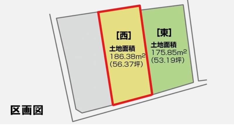 高知市大津乙  の区画図