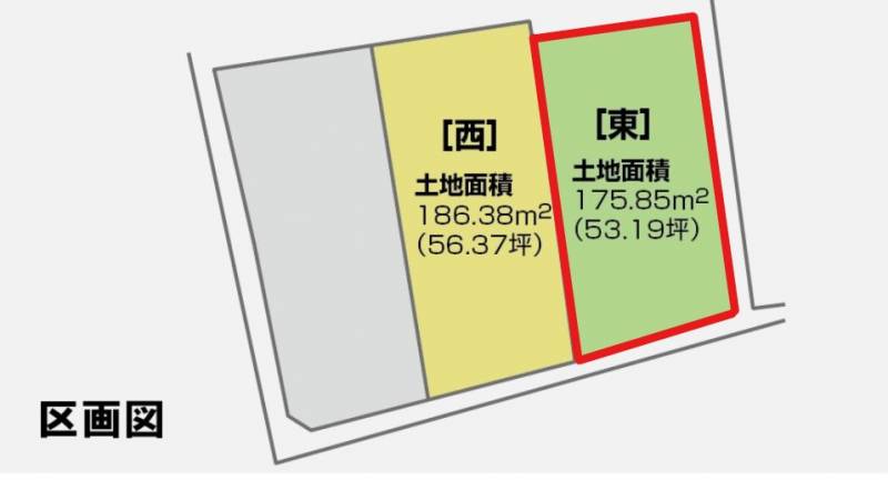 高知市大津乙  の区画図