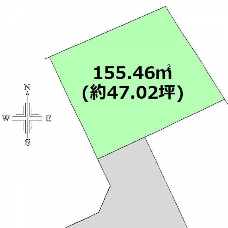 高知市瀬戸南町  の区画図