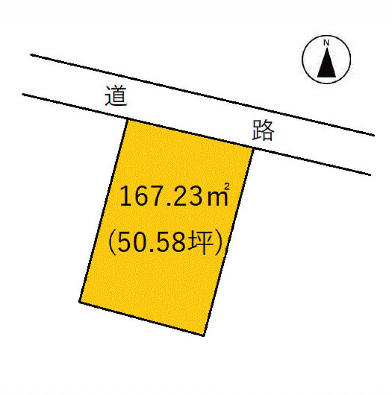 高知市仁井田  の区画図