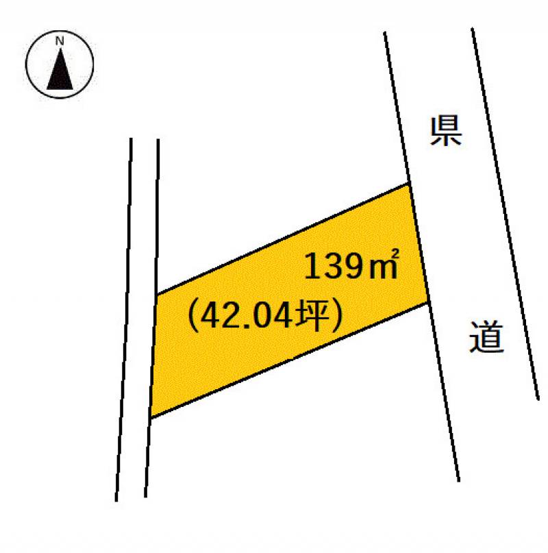 高知市横浜  の区画図