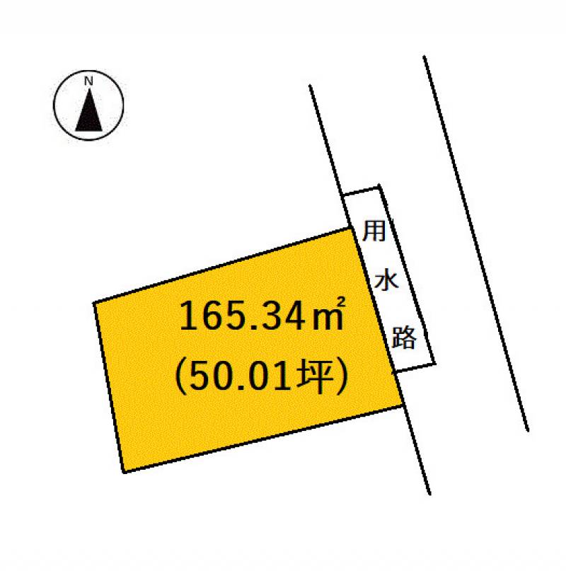 吾川郡いの町枝川  の区画図