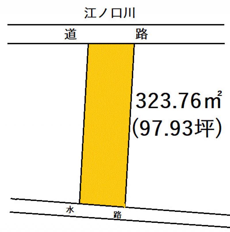 高知市桜井町  の区画図