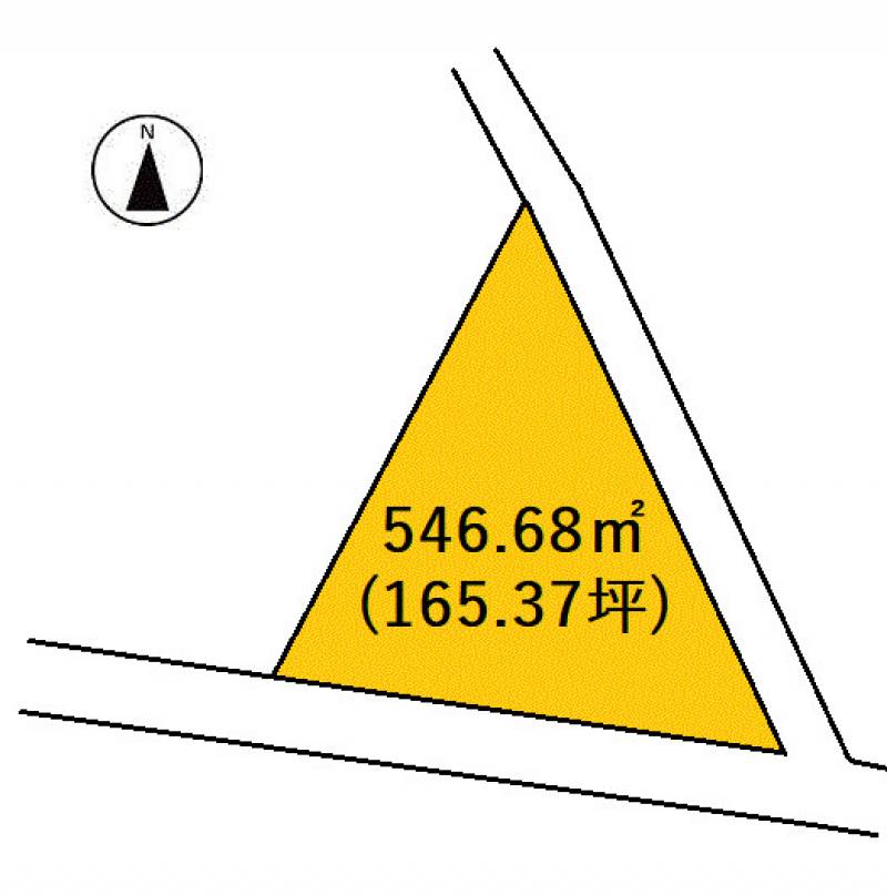 南国市物部  の区画図