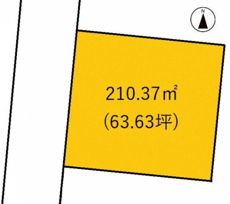 香南市野市町みどり野  の区画図