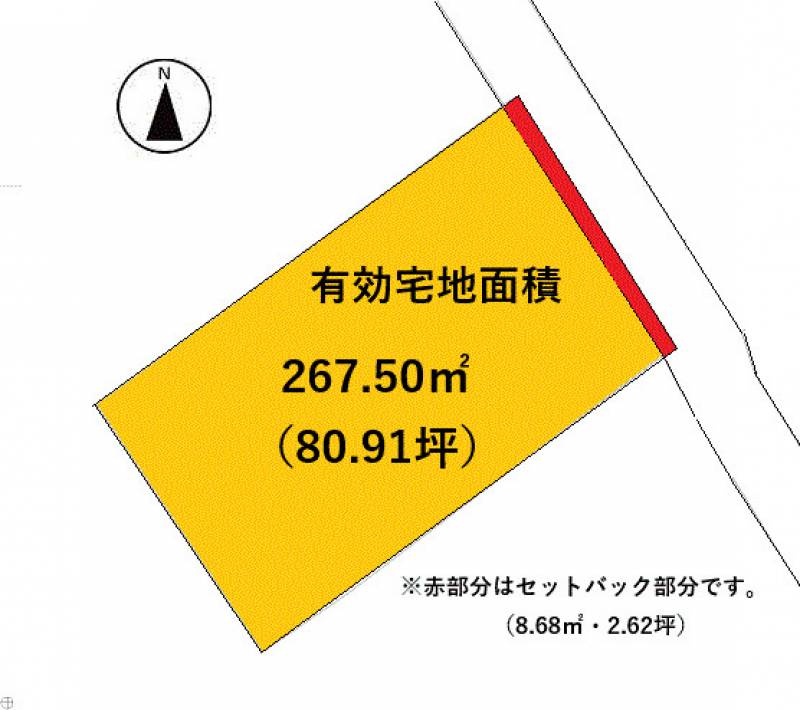 高知市仁井田  の区画図