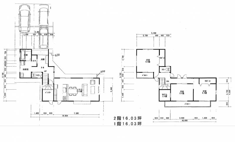 高知市南久万 一戸建 北の間取り画像