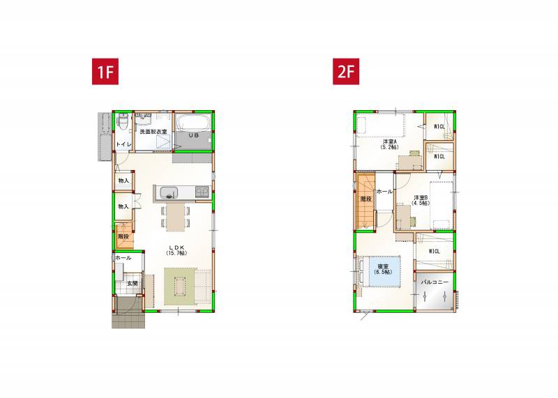 高知市相模町 一戸建 ②の間取り画像