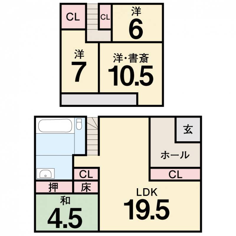 高知市大津甲 一戸建 ひなたタウンの間取り画像