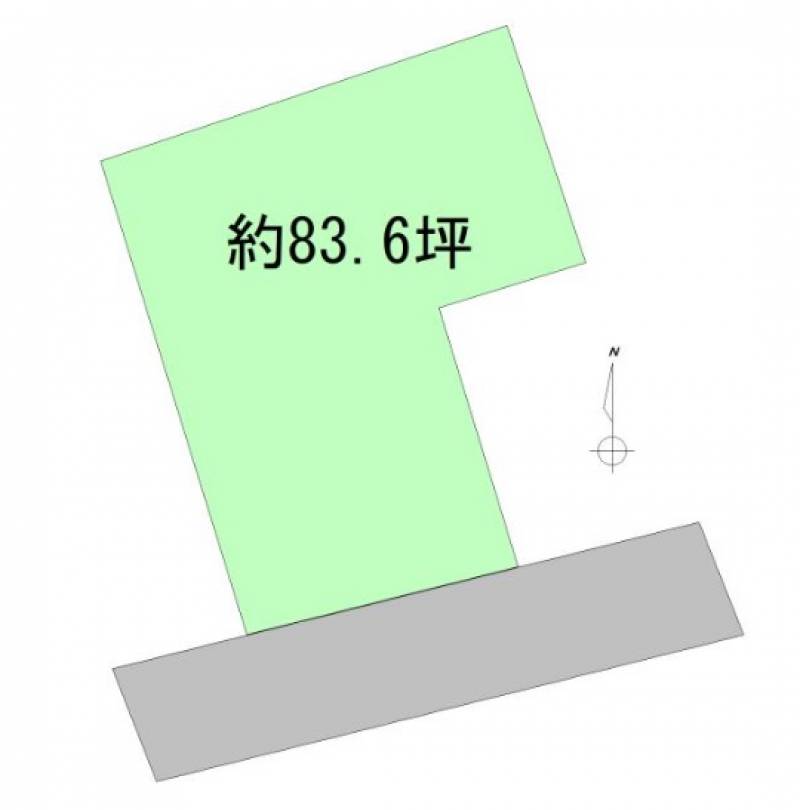 高知市愛宕町 高知市愛宕町4丁目土地の区画図