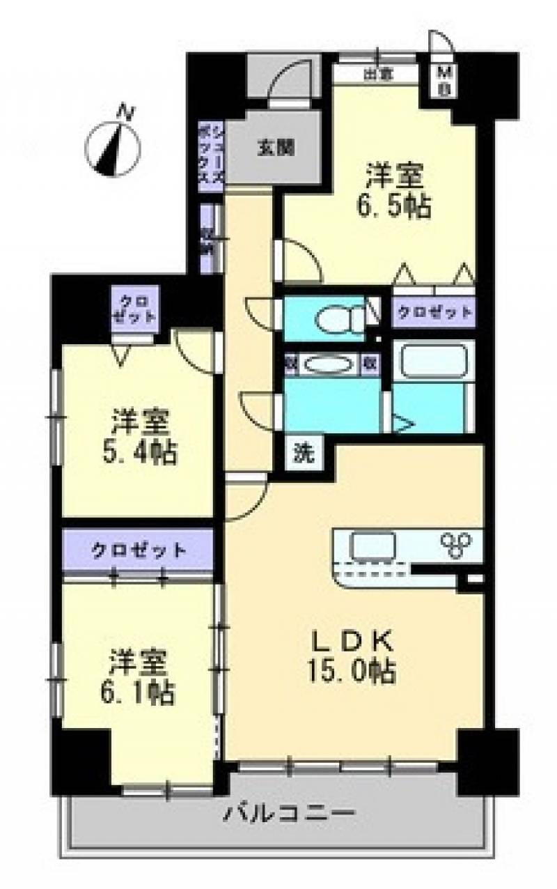 アルファステイツ梅ノ辻 の間取り画像