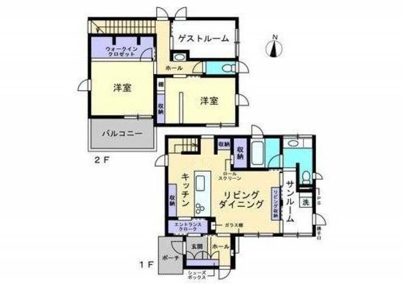 高知市吉田町 一戸建 の間取り画像