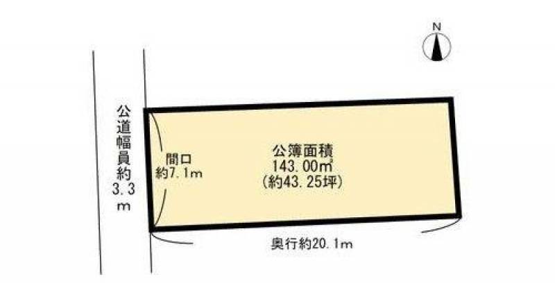 土佐市高岡町甲  の区画図