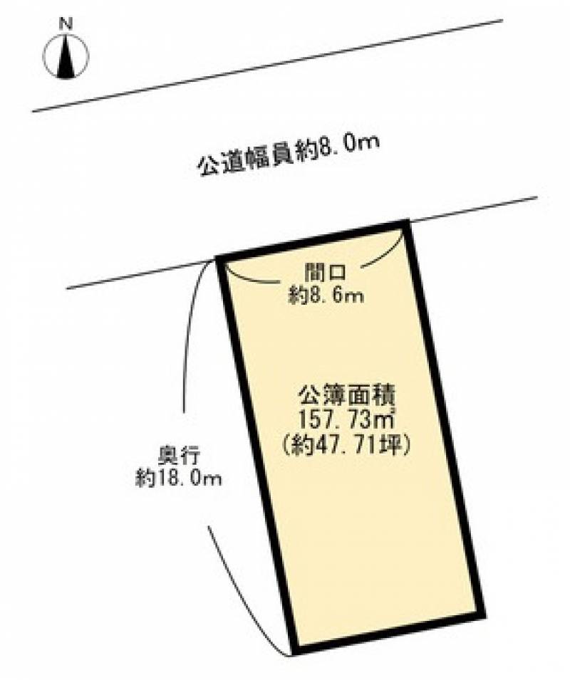 高知市和泉町  の区画図