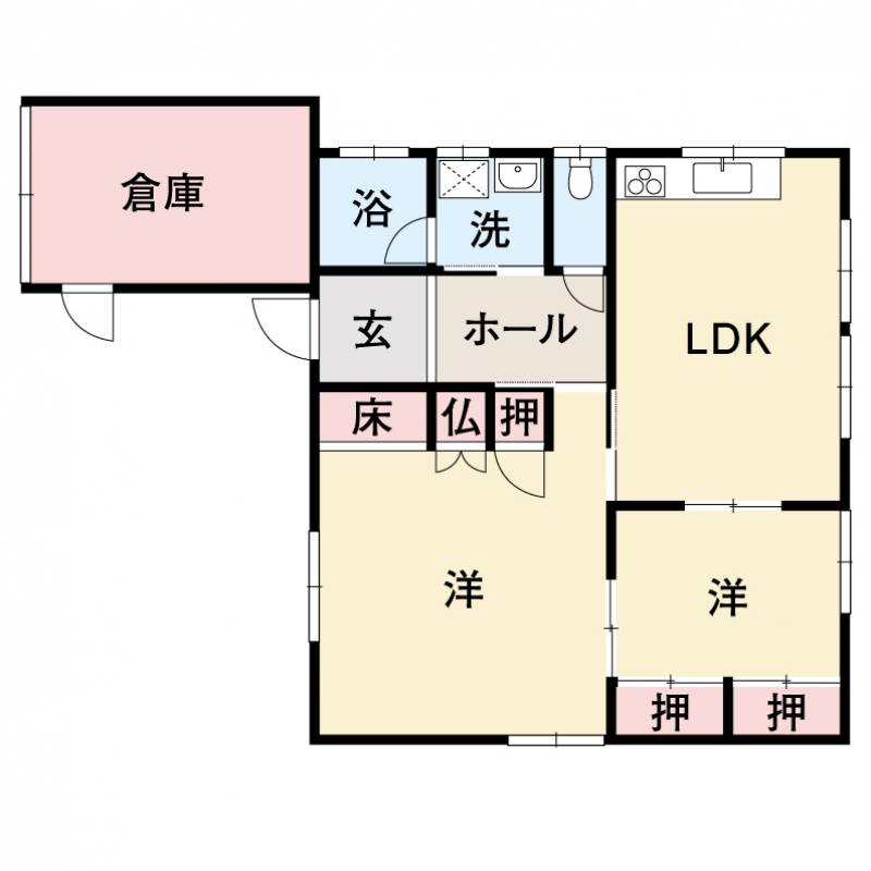 香南市野市町西野 一戸建 の間取り画像