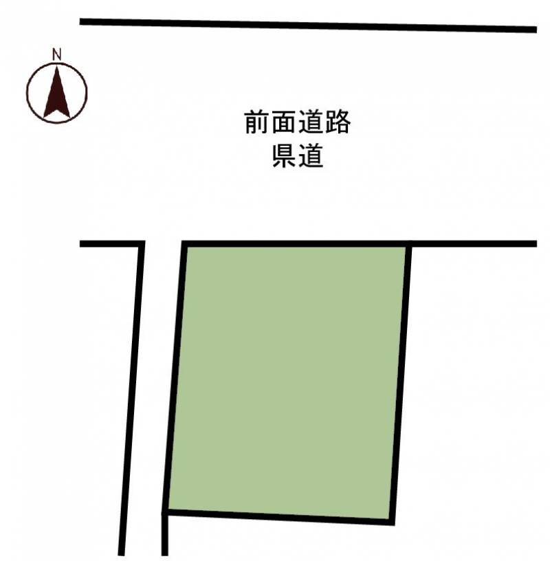 香南市野市町西野  の区画図