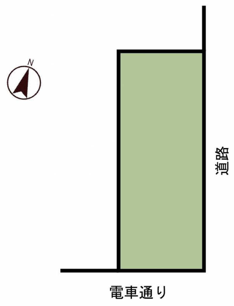 高知市高須新木  の区画図