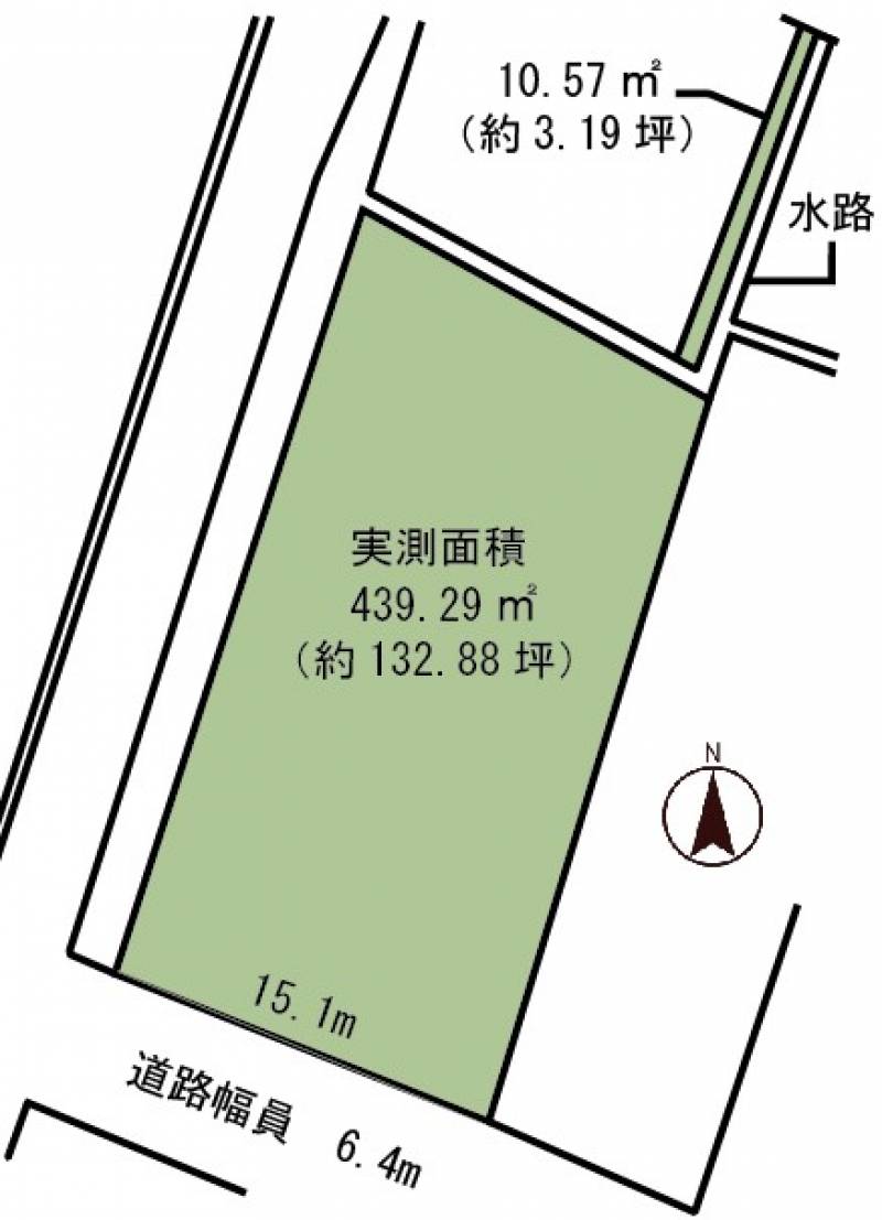 高知市五台山  の区画図