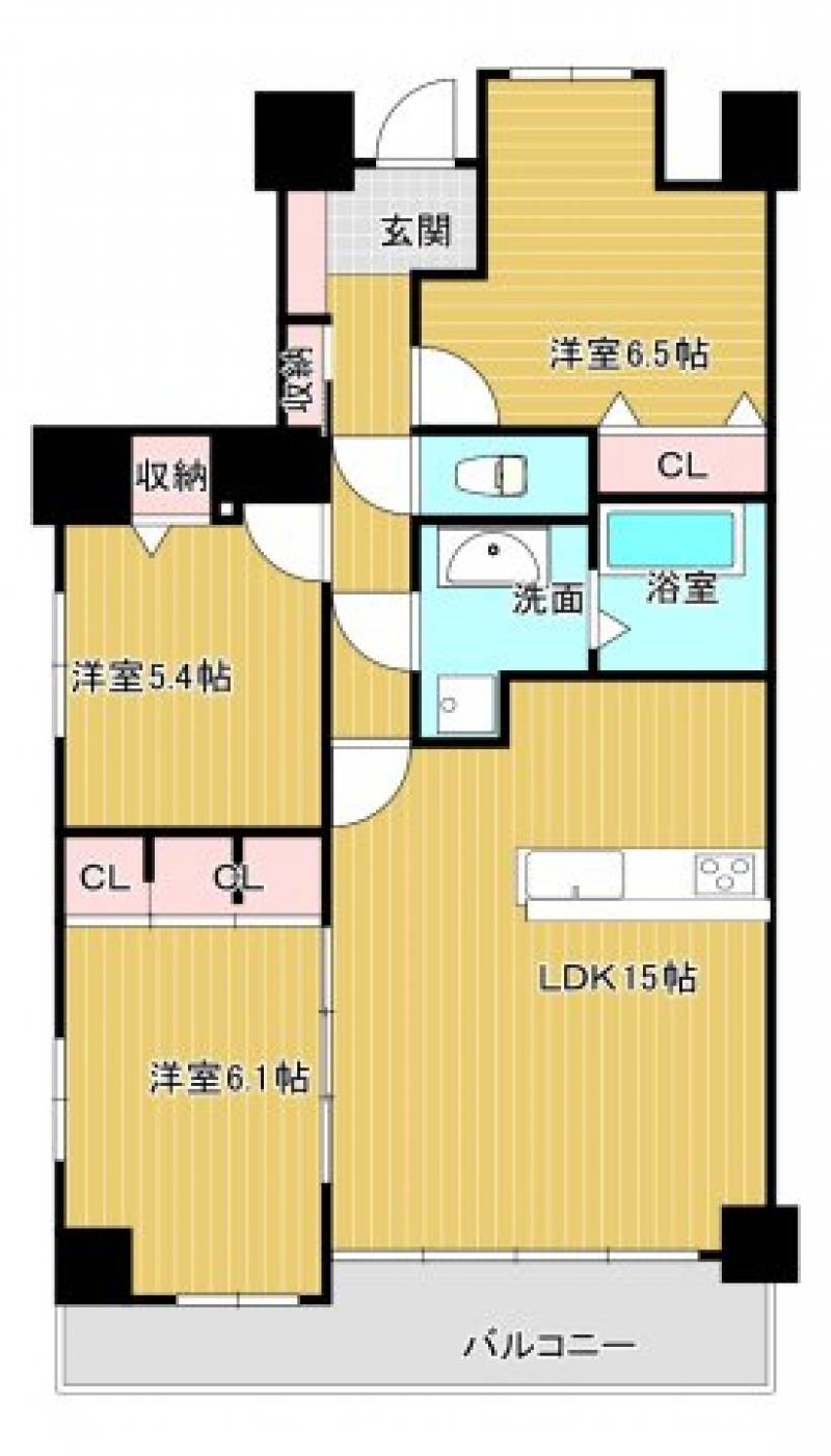 アルファステイツ梅ノ辻 の間取り画像