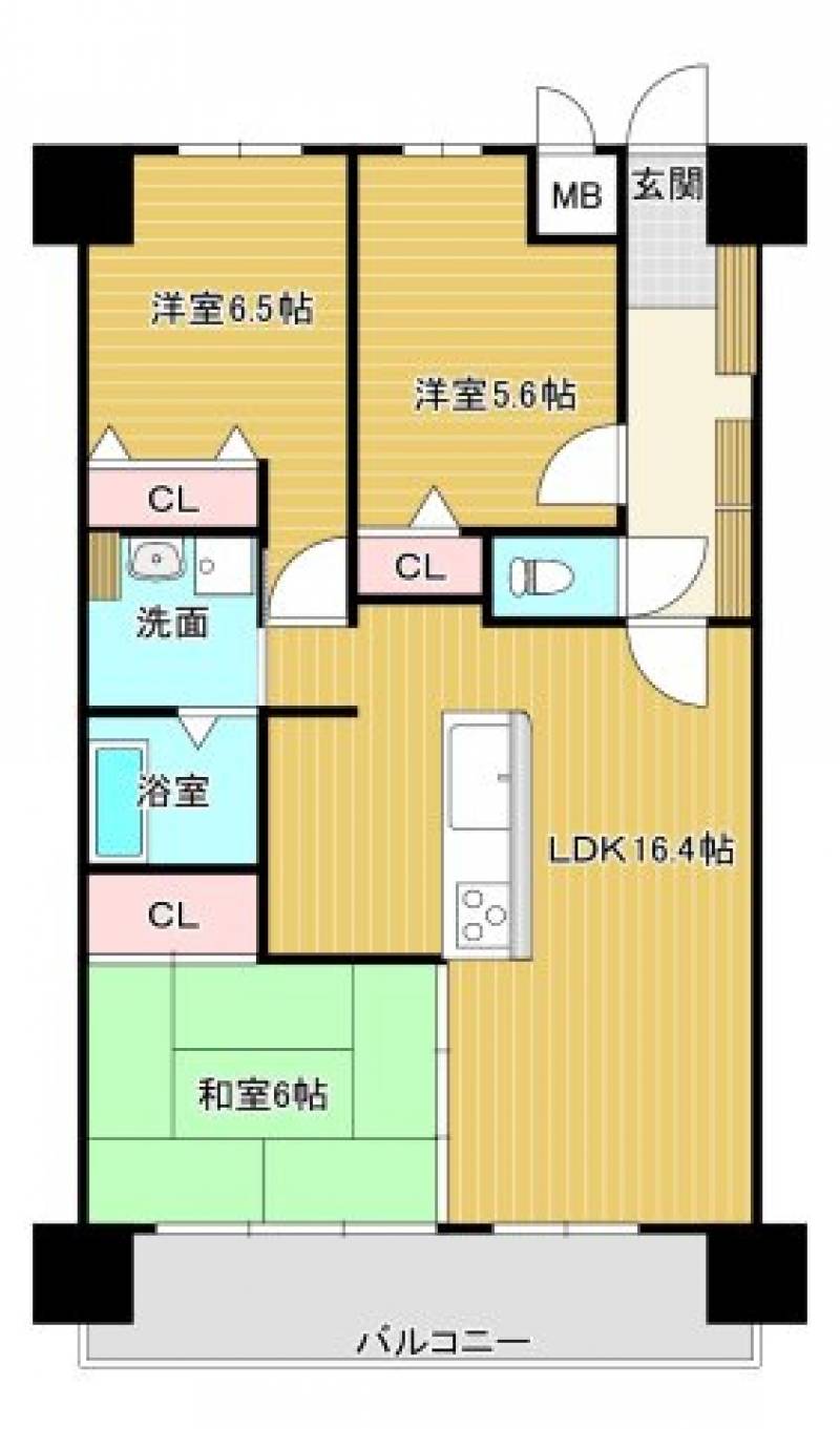 アルファステイツ北本町Ⅲ204 の間取り画像