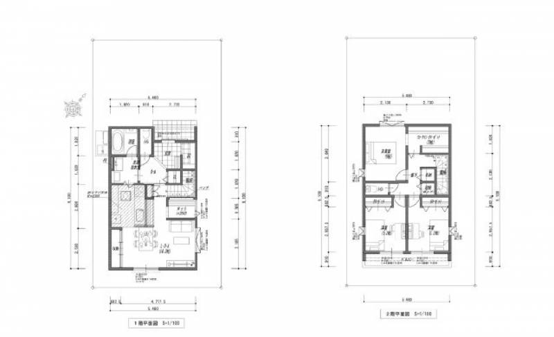 高知市朝倉西町 一戸建 の間取り画像