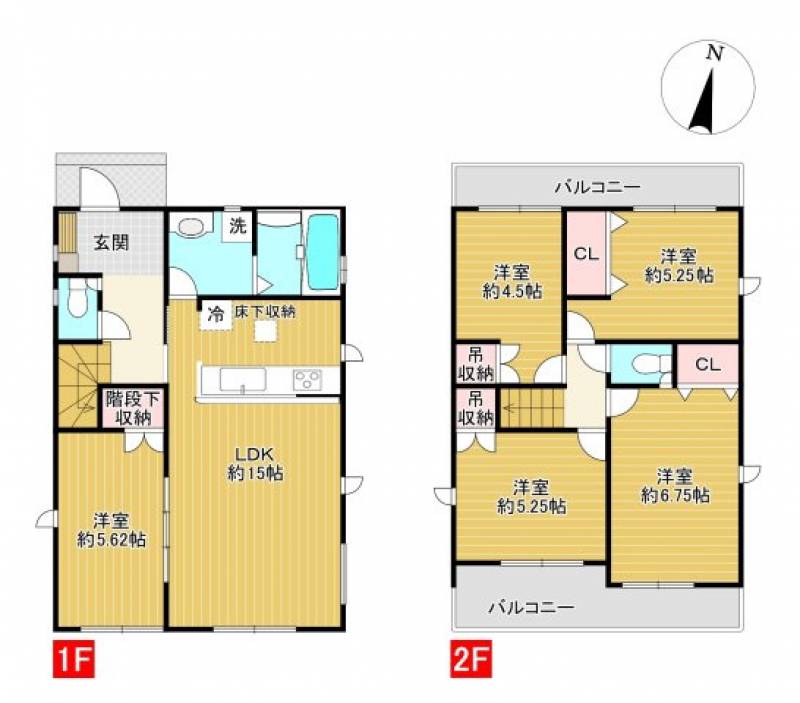 吾川郡いの町駅東町 一戸建 の間取り画像