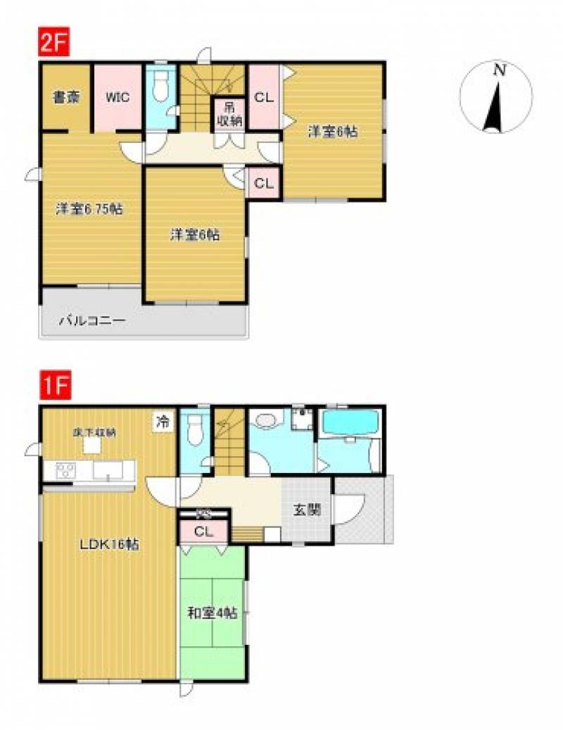 高知市介良乙 一戸建 の間取り画像