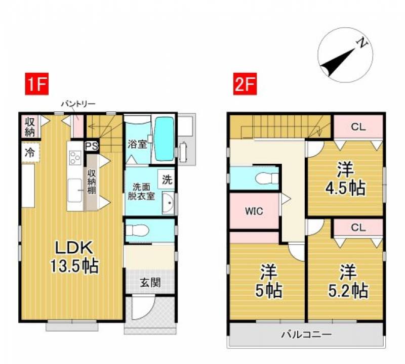 高知市高須 一戸建 の間取り画像